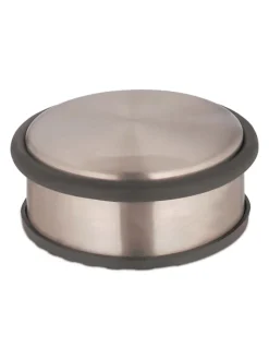 relaxdays Tür- & Zugluftstopper<Türstopper in Bronze/ Schwarz - (H)4 x Ø 10 cm