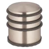 relaxdays Tür- & Zugluftstopper<Türstopper in Bronze/ Schwarz - (H)7,5 x Ø 7 cm