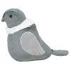 Mars & More Tür- & Zugluftstopper<Türstopper "Pigeon" in Grau - (B)18 x (H)21 x (T)10 cm