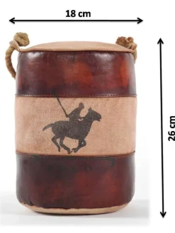 kobolo Tür- & Zugluftstopper<Türstopper POLO in Braun