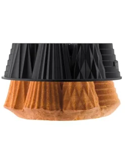 Kaiser Koch- & Backutensilien<Törtchen-Gugelhupfform "Inspiration" in Schwarz - Ø 26 cm