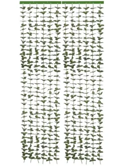 Wenko Gardinen, Jalousien & Rollos<Türvorhang "Liane" in Grün - (L)190 x (B)90 cm
