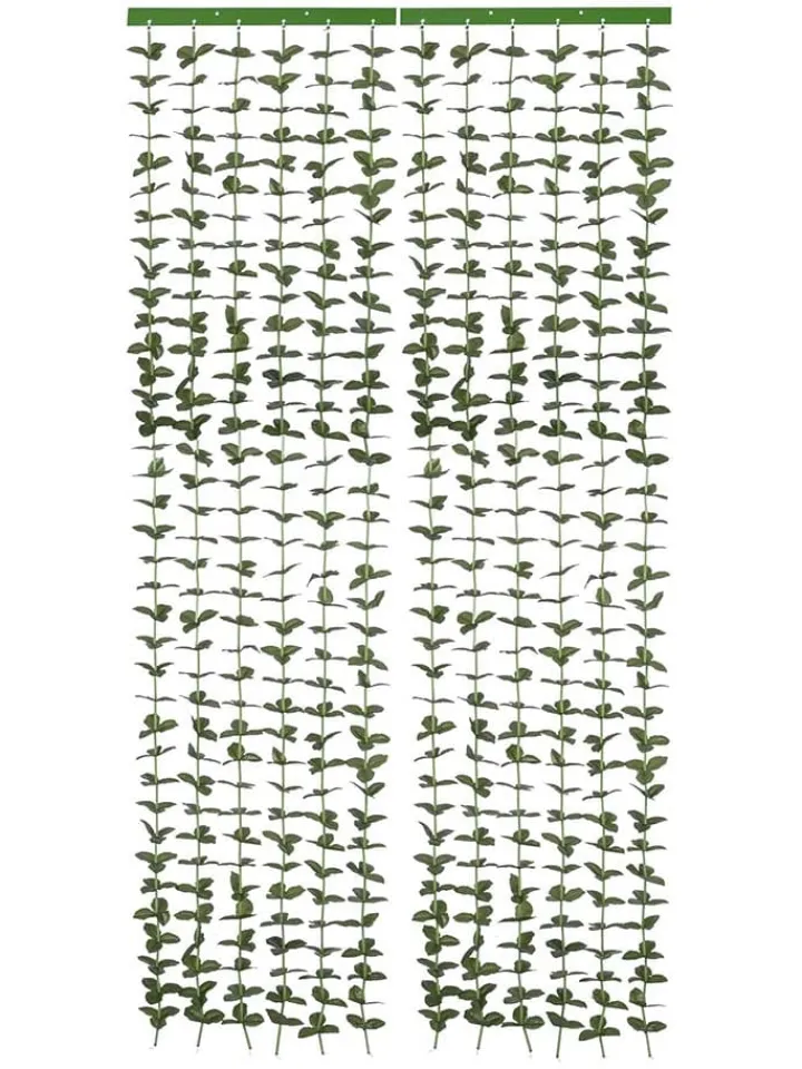 Wenko Gardinen, Jalousien & Rollos<Türvorhang "Liane" in Grün - (L)190 x (B)90 cm