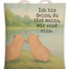 Mr. & Mrs. Panda Einkaufstaschen & -Trolleys<Tüte Capybara Liebe Design mit Spruch in Weiß