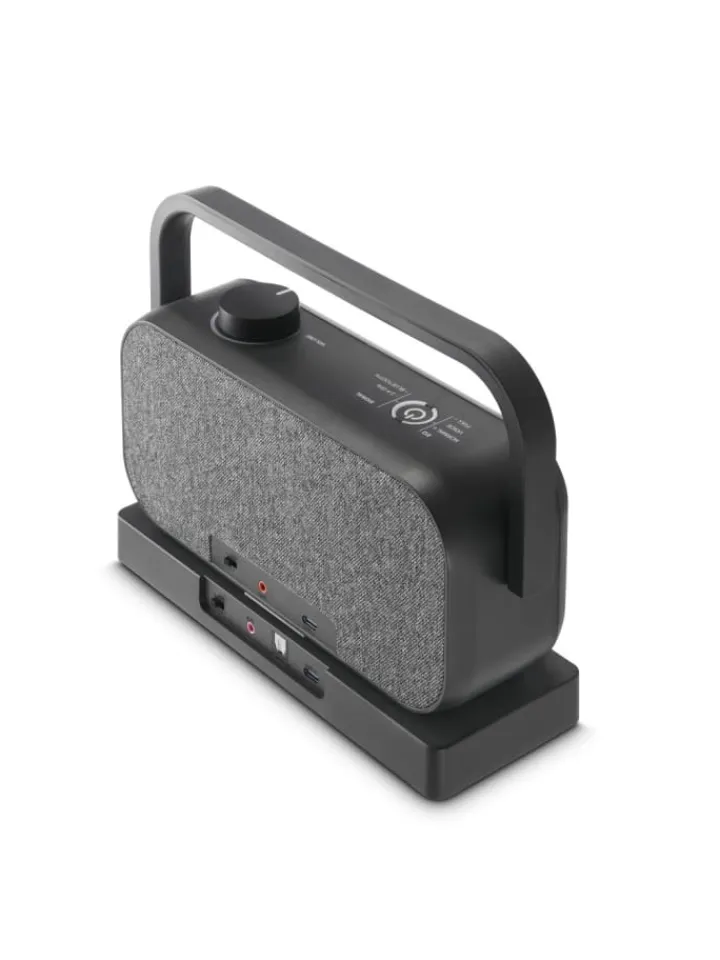 Hama Tv & Audio<TV-Lautsprecher Bluetooth, Stereo, Schwarz in schwarz-grau