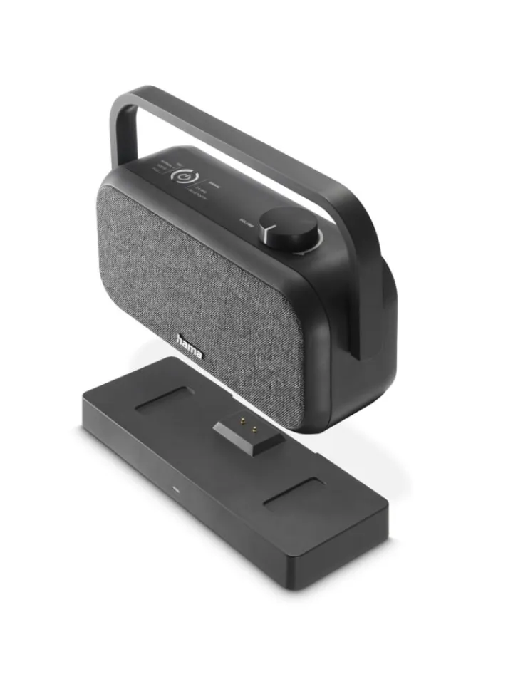 Hama Tv & Audio<TV-Lautsprecher Bluetooth, Stereo, Schwarz in schwarz-grau