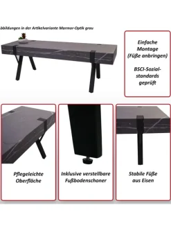 MCW Möbel-Sets<TV-Rack L54, Dunkle Wildeiche