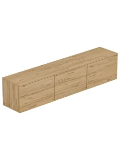 Evila Regale & Schränke<TV-Regal in Natur - (B)160 x (H)35 x (T)32 cm