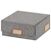 STORE IT Kisten & Körbe<Uhrenbox ''Premium'' in Grau - (B)16,5 x (H)7 x (T)16,5 cm