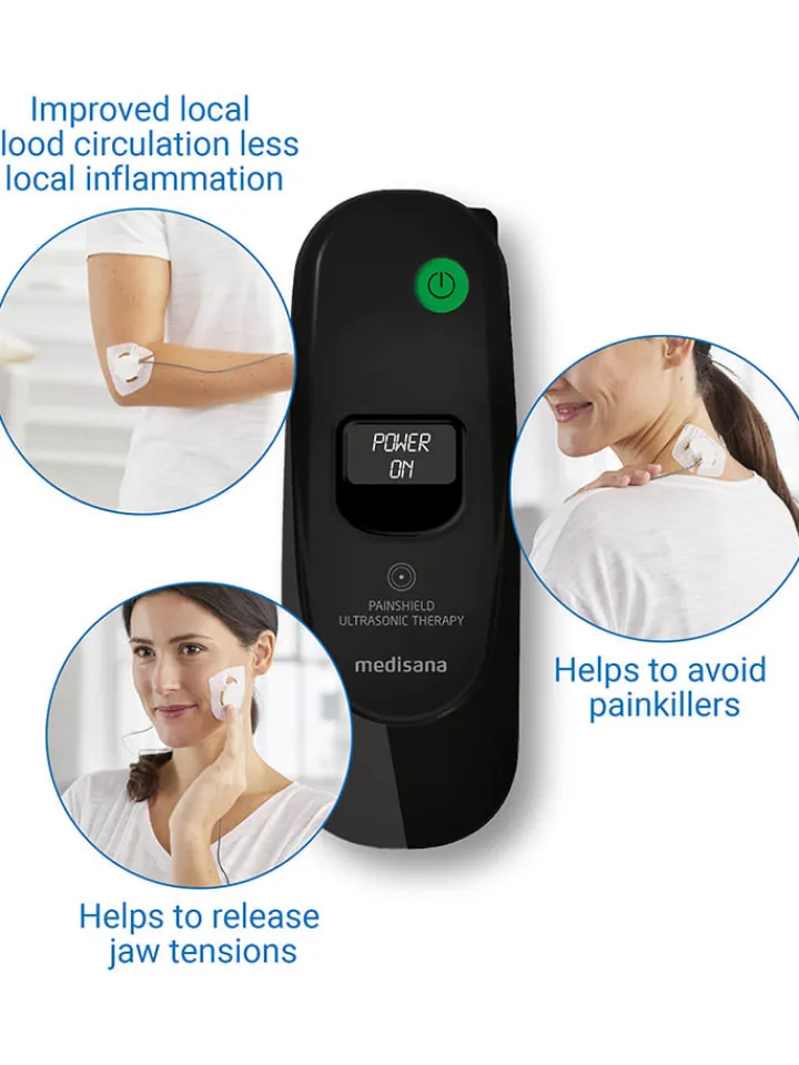 Medisana Pflege & Gesundheit<Ultraschall-Therapie "PT 100 PainShield" in Schwarz