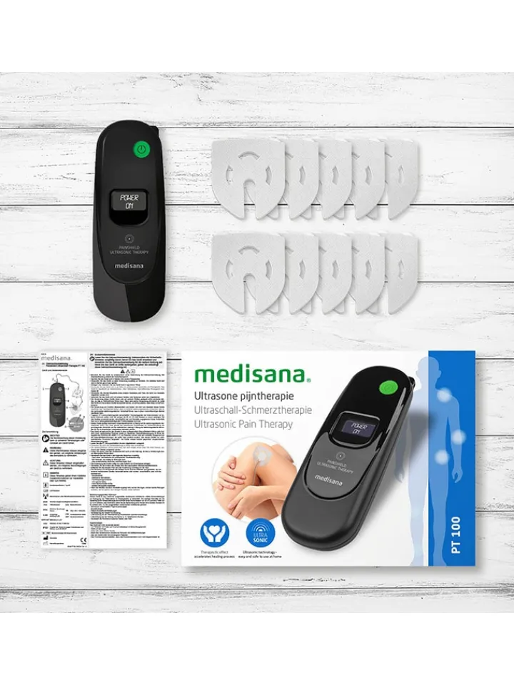 Medisana Pflege & Gesundheit<Ultraschall-Therapie "PT 100 PainShield" in Schwarz
