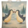 Mr. & Mrs. Panda Einkaufstaschen & -Trolleys<Umhängetasche Pinguine Kuss Design ohne Spruch in Weiß