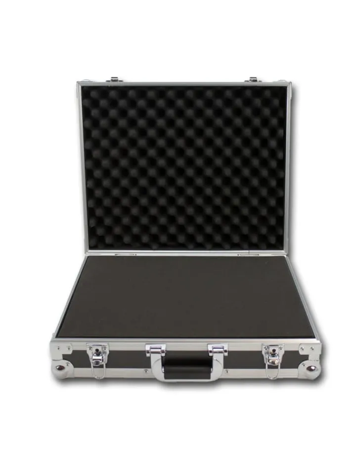 SATISFIRE Tv & Audio<Universal Transportkoffer Schutzkoffer mit Schaumstoff in schwarz