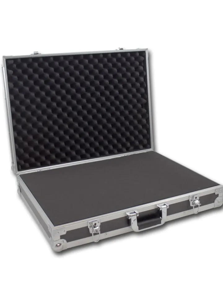 SATISFIRE Tv & Audio<Universal Transportkoffer Schutzkoffer mit Schaumstoff in schwarz