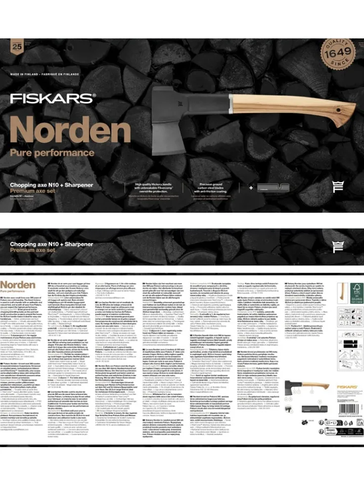 Fiskars Gartendekoration<Universalaxt in Beige/ Schwarz
