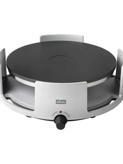 Stöckli Küchenelektronik<Universalrechaud "Avalon" in Hellgrau - Ø 22 cm