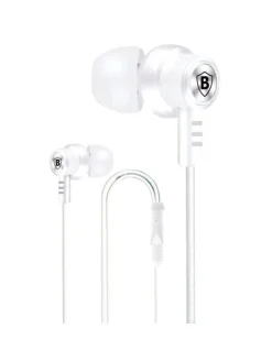 COFI 1453 Tv & Audio<Universelle Stereo-Kopfhörer mit Mikrofon & Lautstärkeregler - 3,5mm in Weiß