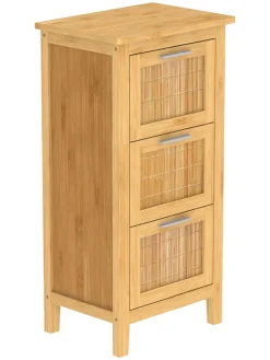 Schütte Badmöbel|Badezimmermöbel<Unterschrank in Hellbraun - (B)42 x (H)82 x (T)30 cm