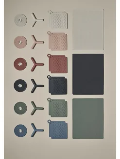 Blomus Aufbewahren & Servieren<Untersetzer "Oolong" in Grau - Ø 14 cm