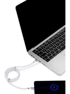 GRUNDIG Technikzubehör<USB-A-USB Typ-C-Kabel in Weiß - (L)100 cm