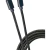 GRUNDIG Technikzubehör<USB-C to Lightning-Kabel in Schwarz - (L)200 cm