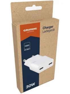GRUNDIG Technikzubehör<USB-C-Adapter in Weiß
