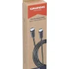 GRUNDIG Technikzubehör<USB-C-USB-C 2.0-Kabel in Schwarz - (L)300 cm