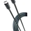 GRUNDIG Technikzubehör<USB-C-USB-C-Kabel in Schwarz - (L)200 cm