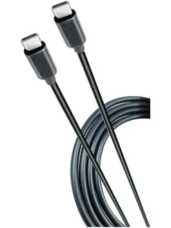 GRUNDIG Technikzubehör<USB-C-USB-C-Kabel in Schwarz - (L)200 cm