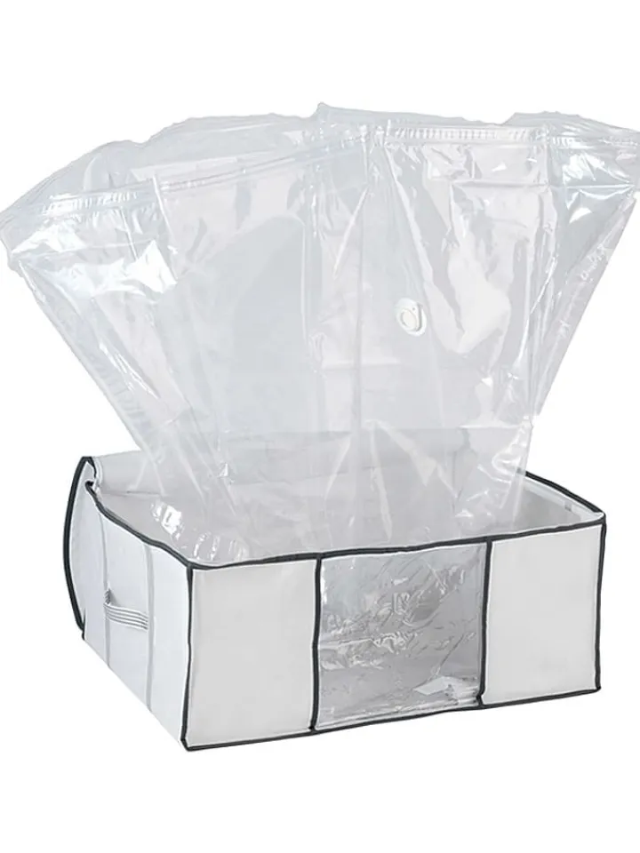Wenko Kisten & Körbe<Vakuum-Box in Weiß - (B)50 x (H)27 x (T)65 cm