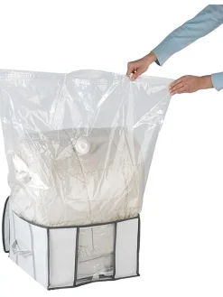 Wenko Kisten & Körbe<Vakuum-Tasche in Weiß - (B)40 x (H)42 x (T)25 cm
