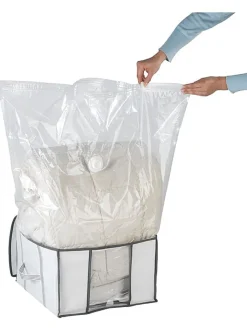 Wenko Kisten & Körbe<Vakuum-Tasche in Weiß - (B)40 x (H)42 x (T)25 cm