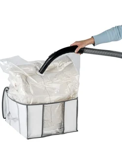 Wenko Kisten & Körbe<Vakuum-Tasche in Weiß - (B)40 x (H)42 x (T)25 cm