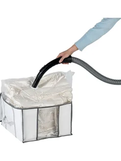 Wenko Kisten & Körbe<Vakuum-Tasche in Weiß - (B)40 x (H)42 x (T)25 cm