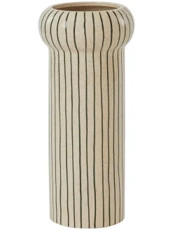 OYOY Kerzen, Vasen & Mehr<Vase "Aki" in Beige - (H)42 x Ø 18,5 cm