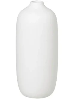 Blomus Kerzen, Vasen & Mehr<Vase "Ceola" in Weiß - (H)18 x Ø 8 cm