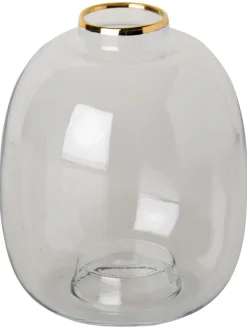 IHR Kerzen, Vasen & Mehr<Vase in Grau - (H)11 x Ø 9 cm
