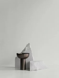 Blomus Kerzen, Vasen & Mehr<Vase "Miyabi" in Silber - (H)21 x Ø 17 cm