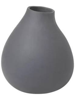 Blomus Kerzen, Vasen & Mehr<Vase "Nona" in Grau - (B)15 x (H)17 x (T)15 cm