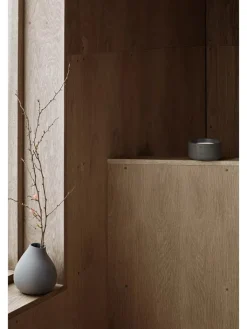 Blomus Kerzen, Vasen & Mehr<Vase "Nona" in Grau - (B)15 x (H)17 x (T)15 cm