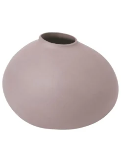 Blomus Kerzen, Vasen & Mehr<Vase "Nona" in Hellbraun - (B)17 x (H)13 x (T)18 cm
