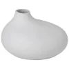 Blomus Kerzen, Vasen & Mehr<Vase "Nona" in Hellgrau - (B)17 x (H)13 x (T)18 cm