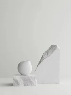 Blomus Kerzen, Vasen & Mehr<Vase ''Nona'' in Weiß - (H)14 x Ø 9 cm