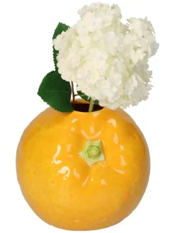 Kersten Kerzen, Vasen & Mehr<Vase "Orange" in Orange - (H)9,7 x Ø 11,3 cm