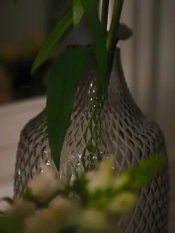 LEONARDO Kerzen, Vasen & Mehr<Vase "Poesia" in Grau - Ø 12,5 cm