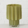 Boltze Kerzen, Vasen & Mehr<Vase ''Ragusa'' in Grün - (H)24 x Ø 17,7 cm