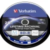 COFI 1453 Tv & Audio<Verbatim M-DISC BD-R 25GB/1-4x Cakebox (10 Disc) in blau