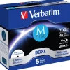 COFI 1453 Tv & Audio<Verbatim M-DISC BD-R XL 100GB/1-4x Jewelcase (5 Disc) in Blau