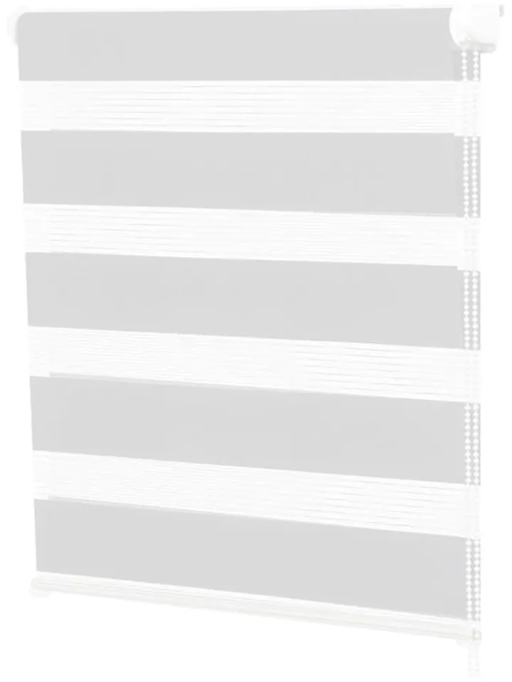 IDOMYA Essentials Gardinen, Jalousien & Rollos<Verdunkelungsrollo "Zebra" in Weiß - (L)120 x (B)60 cm