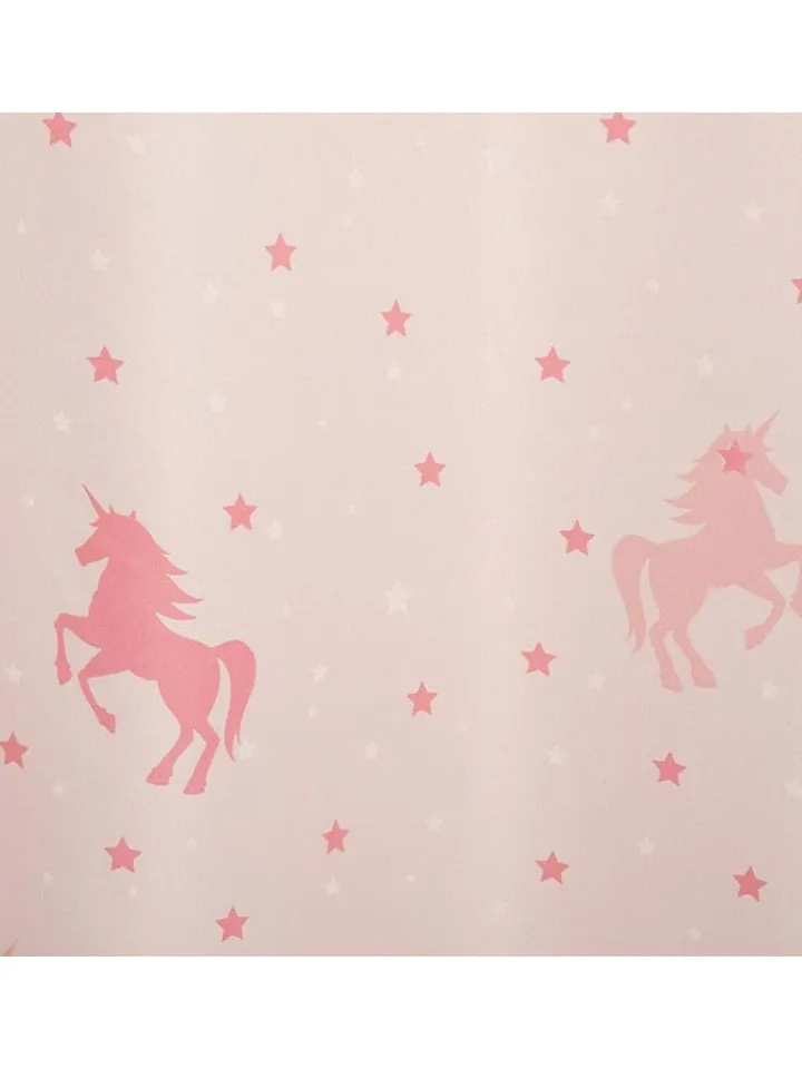 WellHome for Kids Gardinen, Jalousien & Rollos<Verdunkelungsvorhang in Rosa - (L)250 x (B)140 cm